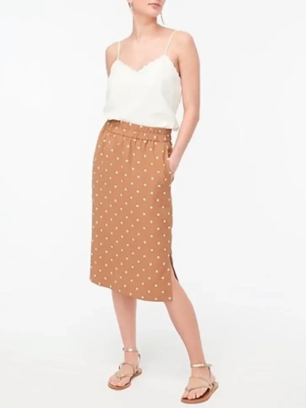 J.Crew Polka Dot Pull On Skirt | Women’s Size SP